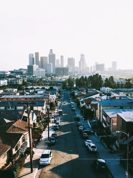 로스앤젤레스행 항공권